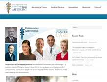 Tablet Screenshot of contemporarymedicine.net